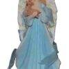 Blue-Fabric-Angel Fabric Ribbon Angel