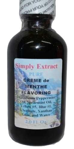 Crème de Menthe Food and Drink Flavoring