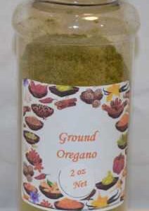 Oregano, Ground