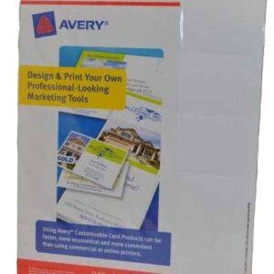 Avery Business Card Stock