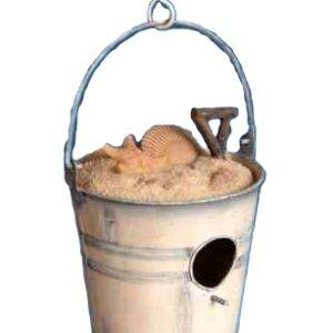 Ocean Beach Bird House Pail