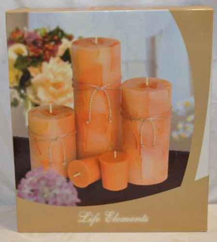 3 and 5 Piece Scented Candle Sets