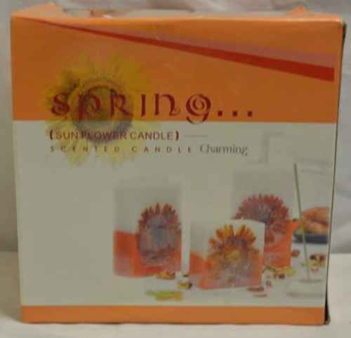 3 and 5 Piece Scented Candle Sets