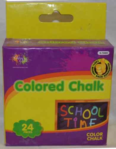Chalk Crayons & Chalk