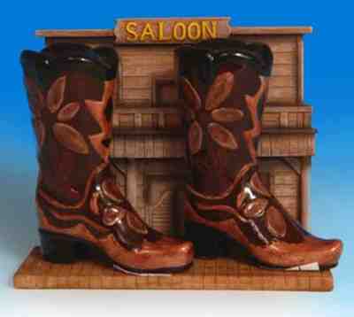 FM3361-L Boots Salt & Pepper Shaker