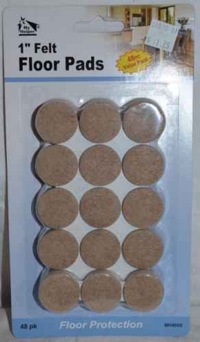 Furniture Pad Furniture 1" Floor Pads