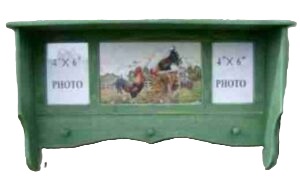 Shelf Photo Frame Key Rack
