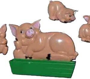 Ma and the Porkers Magnets