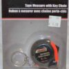 Tape Red Key Chain Tape Measures