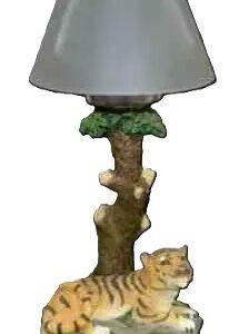Tiger Candle Lamp