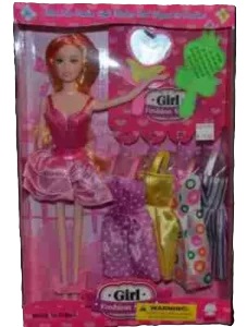 Doll with Wardrobe and Accessories