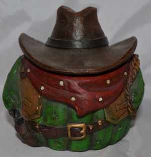 Cactus-Closed Cactus Trinket Box