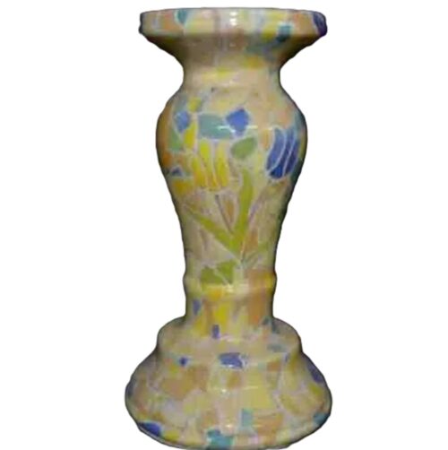 Mosiac-Holder (1) Mosaic Candle Holder